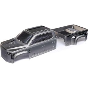 ARRMA Big Rock 6S BLX Painted Decaled Trimmed Body - Gunmetal, ARA411026