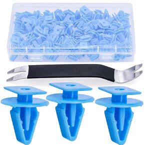 Rexka 51pcs Cowl Vent Grill Retainer Clips for Honda Acura 90602-TA0-003 Accord CR-Z Civic Crosstour RDX TL TLX TSX ZDX -Multipurpose Auto Trim Panel Body Remover