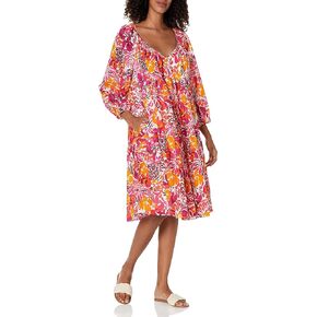 Trina Turk Women's Cotton a Line Shift Dress