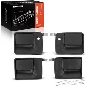 A-Premium - 4-PC Exterior Door Handles - Compatible with Ford Vehicles - F250 F350 F450 F550 Super Duty 1999-2016, Excursion 2000-2005, F-650, F-750 - Front & Rear - Replace 79306, 79307, 80233, 80234