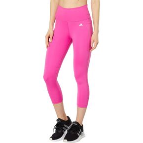 adidas Optime Stash Pocket High-Waisted 3/4 Tights Semi Lucid Fuchsia SM R