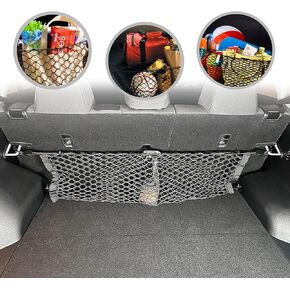 Envelope Style Trunk Mesh Cargo Net for Kia Seltos LX S EX SX 2021-2024 - Car Accessories - Premium Trunk Organizers and Storage - Cargo Net for SUV - Vehicle Carrier Organizer for Kia Seltos
