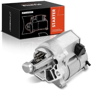 A-Premium Starter Motor Compatible with Dodge Dakota 1999-2008 Durango Ram 1500 2500 3500 4500 Pickup Van & Mitsubishi Raider 2006-2009, 12V 1.4KW 10 Teeth Clockwise, Replace# 56027702AB, 56027702AC