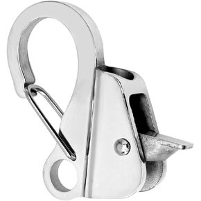 Boat Anchor HookStainless Steel Knotless Anchor SystemFits 3/8"-5/8" Dock RopeHolds 8500 lbsAdjustable Anchor Clip (1PCS)