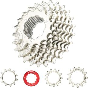 CYSKY 11 Speed Cassette 11-25T/11-28T/11-32T/11-36T/11-40T/11-42T/11-46T/11-50T Compatible with Shimano/Sunrace/Sram Bike Freewheel, Fit for Mountain Bike, Road Bike, MTB, BMX