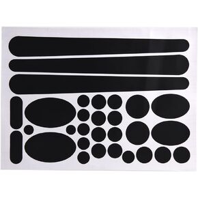 Alomejor Bicycle Stickers Bicycle Chainstay and Frame Protectors Decal Stickers Kit for Mountain Bike Chain Protective