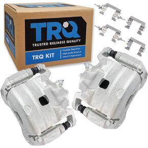 TRQ Front Disc Brake Caliper Pair Set LH & RH Sides for Nissan Altima Sentra