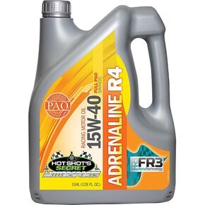 Hot Shot's Secret Adrenaline R4 15W-40, 1 Gallon, R401G