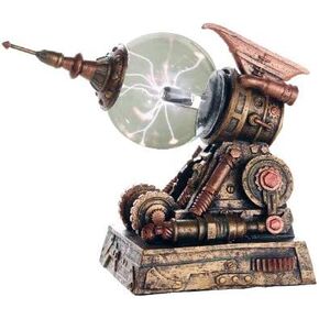 Pacific Giftware Steampunk Plasma Wave Disrupter Blaster Gun Sculptural Decorative Steampunk Collectible Battery Operated
