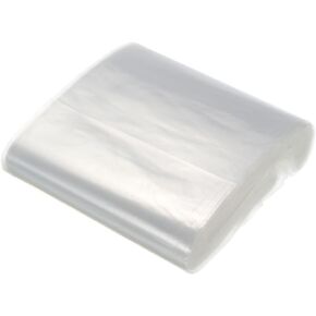 PATIKIL Clear Flat Open Poly Bags PE Plastic 2 Mil 6x16 in for Hardware, Collectibles, Jewelry, Cards, Craft Supplies Pack of 100