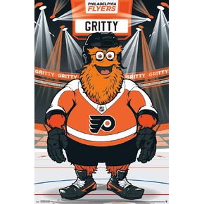 Trends International NHL Philadelphia Flyers - Gritty 19 Wall Poster, 22.375" x 34", Unframed Version
