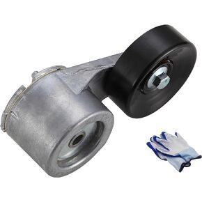 38108 Drive Belt Tensioner Assembly With Pulley For 87-96 Chevy Astro/Blazer/C & K Series Pickup/G Series Van/Suburban/Tahoe GMC Jimmy/Safari/Sonoma/Yukon OE#419-102 89201 06004123 10229114