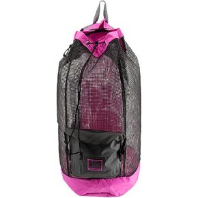 AKONA Huron DX Heavy Duty Mesh Backpack with Dry Bag