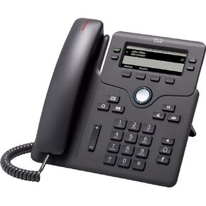Cisco 6851 IP Phone - Corded - Charcoal