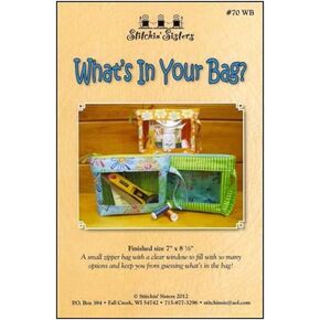 What's In Your Bag Pattern