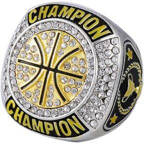 Basketball Championship Ring Trophy Award Gift Tournament Champions or Finalists Champion Ring