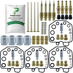 4 حزمة المكربن ​​Carb إصلاح إعادة بناء عدة لهوندا CB750C CB750 CB750C CB750K CB750SC الولايات المتحدة 1980-1983 يستبدل 18-2554 in Kuwait