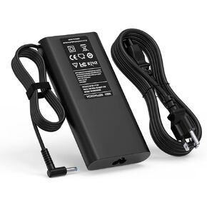135W Laptop Charger for HP Spectre x360 OMEN Pavilion Gaming 15 17 ec0013dx 15-ec0751ms L15534-001 TPN-DA11 TPN-CA13 Power Supply Cord