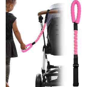 ONEDONE Stroller Handle for Toddler to Hold 20" Stroller Strap Stroller Harness for Kids Child Handle for Strollers, Wagons, Shopping Carts Soft Stroller Handle for Kids Safety Keep Kids Close Green in Kuwait