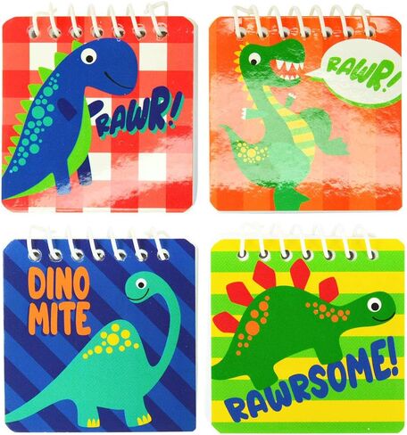 Kipp Brothers Dinosaur Mini Spiral Notebooks (Pack of 12 Notebooks) in Saudi Arabia