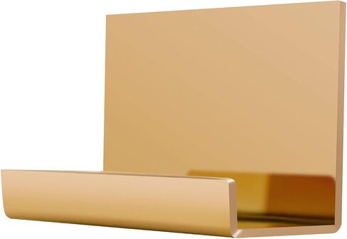 High-end Business Card Holder Stainless Steel Desk Accessory Business Card Display Stand Rack Office Organizer (Rose Gold) in Saudi Arabia
