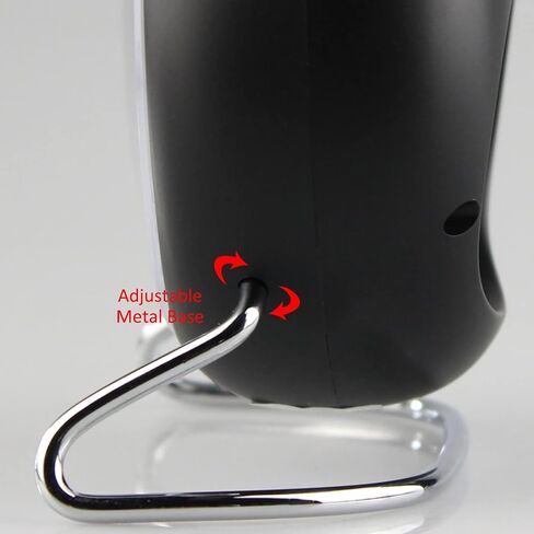 ساعة منبه تناظرية مستديرة غير موقوتة مقاس 4 بوصات من SHISEDECO، تعمل بالبطارية مع ساعة طاولة لطيفة بإضاءة خلفية، ساعة مكتب صغيرة كلاسيكية صامتة، ديكور بسيط وأنيق لغرفة المعيشة وغرفة النوم (أسود) in Kuwait