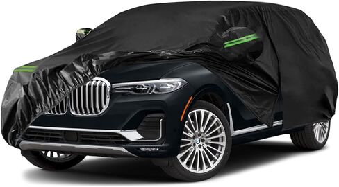 Waterproof Car Cover Replace for BMW 8 Series 2019-2024, 210T Custom-Fit Car Protector with Night Reflective Strips for Snow Rain Dust Protection(850i xDrive 840i G14/G15) in Saudi Arabia