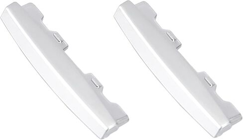 Air Vent Outlet Tab Clip Repair Chrome Plated for BMW X5 F15 2014-2018 for BMW X6 F16 2015-2018 / Front AC Vent Trim/Durable Plastic / 2Pcs Silver Tone in Saudi Arabia