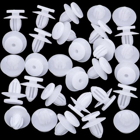 Rexka 30pcs Interior Speaker Grille & Rocker Moulding Retainer Clips for Mitsubishi MU000573 Galant Lancer in Saudi Arabia