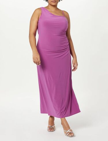 The Drop Women's Lupita Draped One-Shoulder Maxi Dress in Saudi Arabia