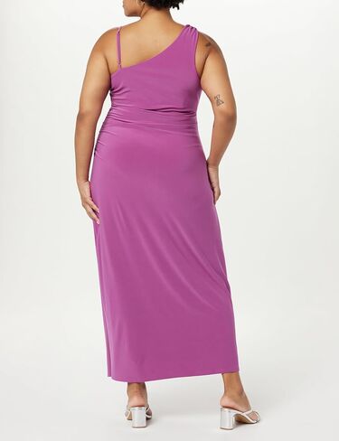 The Drop Women's Lupita Draped One-Shoulder Maxi Dress in Saudi Arabia
