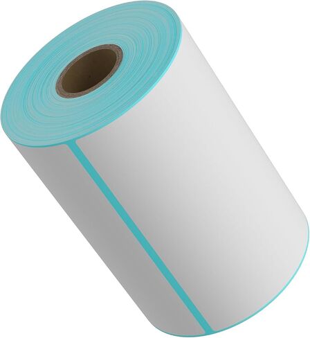 9527 Product 4" x 6" Thermal Labels for Zebra Rollo Direct Thermal Printers, 1 Roll 250 Labels Blank Direct Thermal Shipping Labels in Saudi Arabia