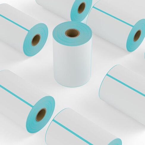9527 Product 4" x 6" Thermal Labels for Zebra Rollo Direct Thermal Printers, 1 Roll 250 Labels Blank Direct Thermal Shipping Labels in Saudi Arabia