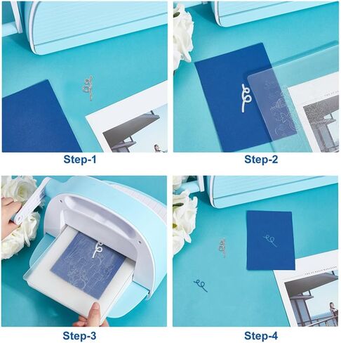 BENECREAT Desserts Cutting Dies, Cookies Pies Stencils 5x4" Cake Decorative Embossing Stencils for Scrapbooking, Photo Album, Greeting Card Making, 0.8mm Thick in Saudi Arabia