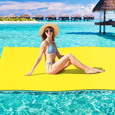 Lily Pad Floating Mat,7-8-9-10 x 6FT Floating Water Mat for The Lake and Boating, 3-Layer Tear-Resistant XPE Foam Floating Dock, Giant Floating Water Pad for Adults and Kids for Infinite Fun in Saudi Arabia