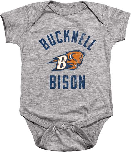 LOGOVISION Bucknell University Official Bison Logo Unisex Infant Snap Suit for Baby in Saudi Arabia