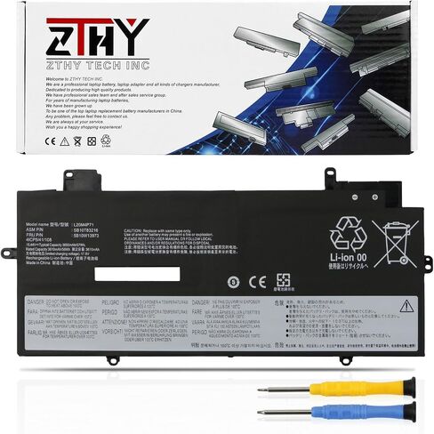 ZTHY L20C4P71 L20L4P71 L20M4P71 L20D4P71 Laptop Battery Replacement for Lenovo ThinkPad X1 Carbon 9th 10th 11th Gen,ThinkPad X1 Yoga 6th 7th 8th Gen 2021 2022 Series Notebook 15.44V 57Wh 3695mAh in Saudi Arabia