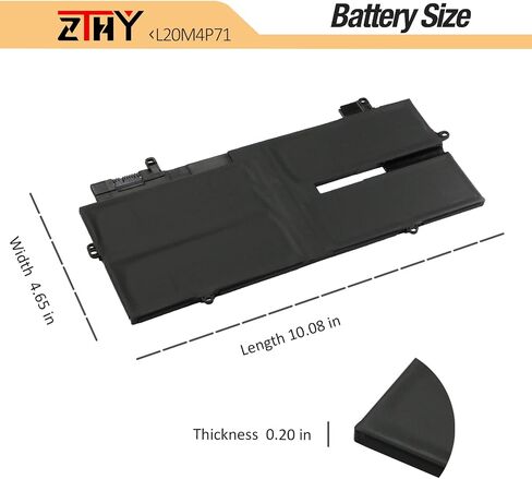 ZTHY L20C4P71 L20L4P71 L20M4P71 L20D4P71 Laptop Battery Replacement for Lenovo ThinkPad X1 Carbon 9th 10th 11th Gen,ThinkPad X1 Yoga 6th 7th 8th Gen 2021 2022 Series Notebook 15.44V 57Wh 3695mAh in Saudi Arabia