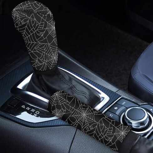GLENLCWE American Flag Green Camouflage Car Gear Shift Knob Cover Handbrake Cover Patirotic Car Accessories Universal Fit for SUV Truck in Saudi Arabia