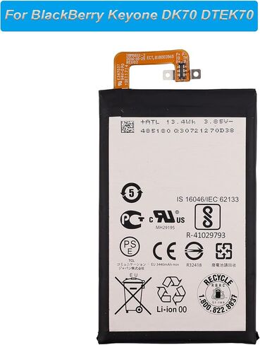 Melphyreal New BAT-63108-003 Battery Compatible with BlackBerry Keyone DK70 DTEK70 Replacement Battery 3440mAh 3.85V with Tools in Saudi Arabia