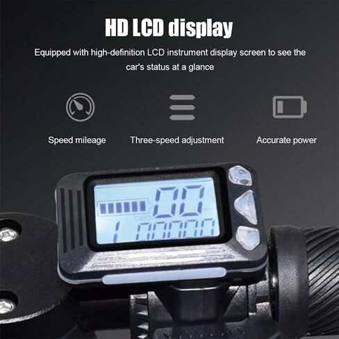 Ebike Motor Controller LCD Display Kit, 24V/36V Waterproof LCD Display Panel Brushless Controller Kit, Electric Bike Motor Controller with Waterproof LCD Display Panel Set for Elec in Saudi Arabia