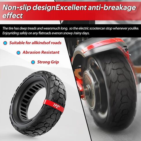 1PZ KBO-5DX 10x3 استبدال الإطارات الصلبة لـ Nanrobot D4+ D5+ D6+ Varla Eagle 1 Zero 10x Apollo Pro Kugoo M4 Pro سكوتر كهربائي Go Karts in Saudi Arabia