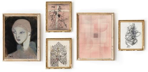 Large Abstract Wall Decor - Eclectic Home Decor Gallery Wall Art, Colorful Home Decor Abstract Minimalist Wall Art, Matisse Eclectic Decor Set 6, Famous Artists Poster (12X16 in UNFRAMED) in Saudi Arabia