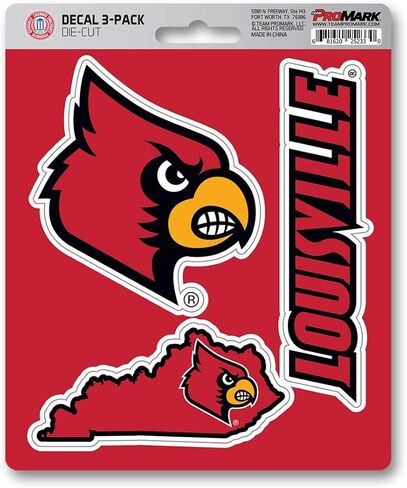 FANMATS NCAA Louisville Cardinals Team Decal in Saudi Arabia
