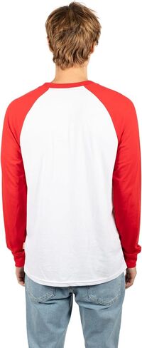 Ultra Game NFL Men's Super Soft Raglan Baseball Long Sleeve T-Shirt in Saudi Arabia
