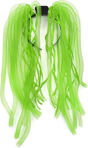 Light Up Headbands for Women Girls Noodle Hair Accessories Hair Hoops Luminous Glow Headpieces Braids Hose Flash Headband in Saudi Arabia