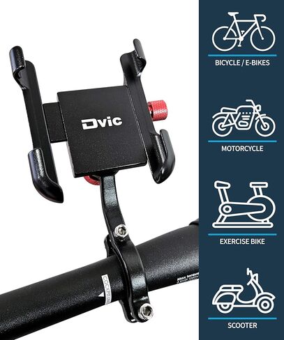 حامل هاتف للدراجة، حزام سيليكون مربع قابل للتعديل، دوران 360 درجة (SJ-298) in Kuwait