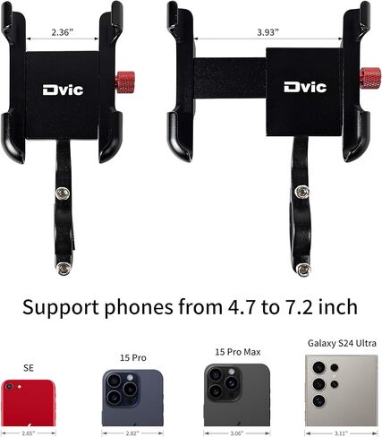 حامل هاتف للدراجة، حزام سيليكون مربع قابل للتعديل، دوران 360 درجة (SJ-298) in Kuwait