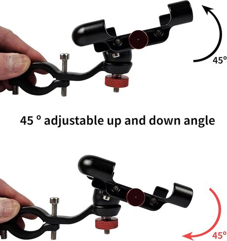 حامل هاتف للدراجة، حزام سيليكون مربع قابل للتعديل، دوران 360 درجة (SJ-298) in Kuwait