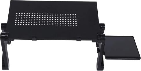 Laptop Stand, Aluminum Alloy Foldable Laptop Desk Portable Computer Stand Laptop Desk Suitable for Home Office Travel Use in Saudi Arabia